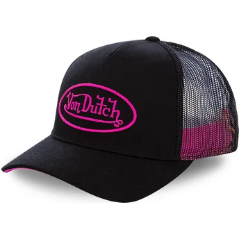 von-dutch-pink-logo-neo-pin-black-trucker-hat