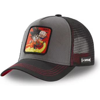 Ονομασία προϊόντος: Capslab Παιδικό Καπέλο Φορτηγατζή Son Goku GOK4 Dragon Ball Γκρι και Μαύρο