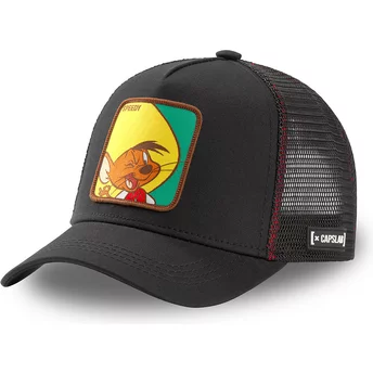 Capslab Speedy Gonzales GON2 Looney Tunes Black Trucker Hat