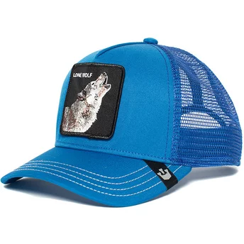 Goorin Bros. Γαλάζιο Καπέλο Τρακερ Λύκος