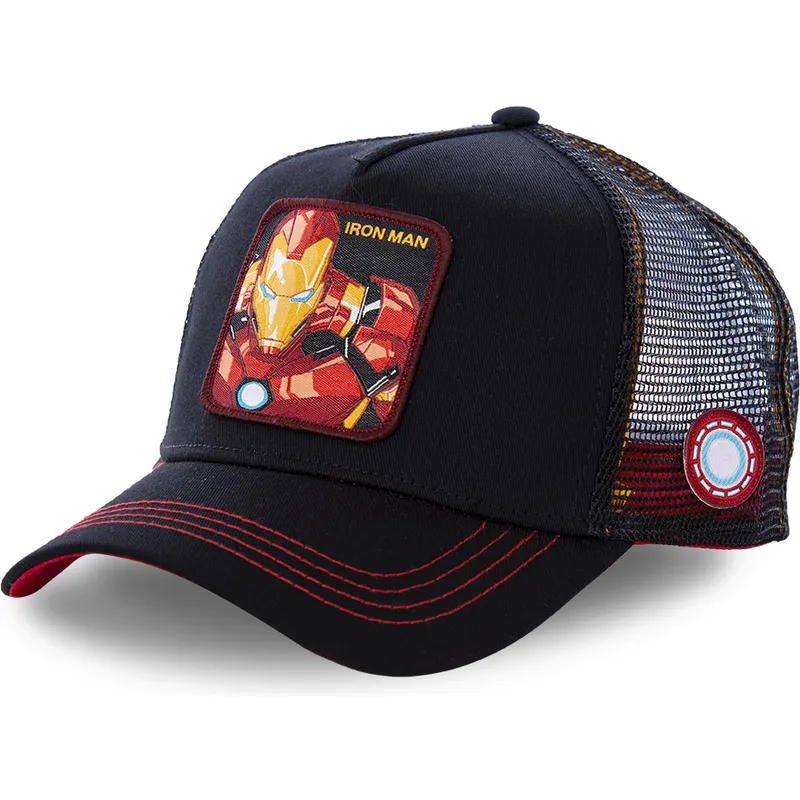 curva-snapback-iron-man-marvel-comics-capslab curva-snapback-iron-man-marvel-comics-capslab