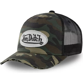 Καπέλο φορτηγατζή Camouflage της Von Dutch Youth KID_CAMO05