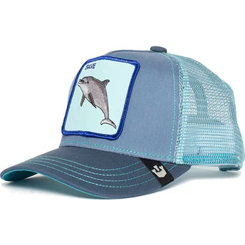 Καπέλο Φορτηγατζή Γαλάζιο Με Θαλασσινές Αυρές Δελφινιού για Νέους της Goorin Bros.