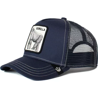 Καπέλο Φορτηγατζή Goorin Bros. Γορίλας Βασιλιάς της Ζούγκλας Ναυτικό Μπλε