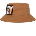 bucket-marron-perro-pitbull-misunderstood-the-farm-goorin-bros