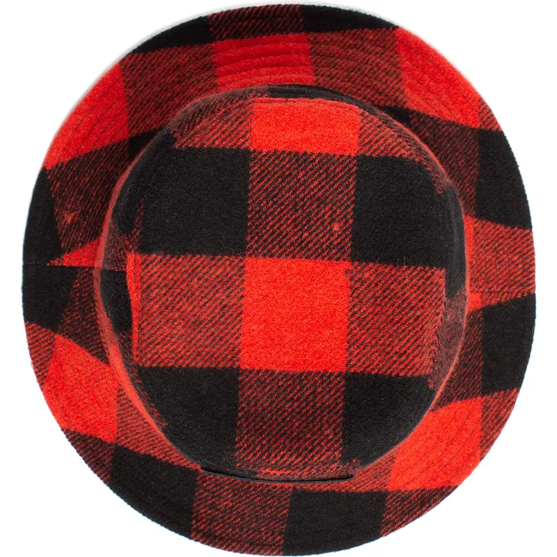 curva-snapback-bucket-rojo-y-negro-bufalo-buffalo-i-m-a-little-hoarse-the-farm-the-farm-goorin-bros curva-snapback-bucket-rojo-y-negro-bufalo-buffalo-i-m-a-little-hoarse-the-farm-the-farm-goorin-bros