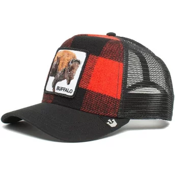 Καπέλο τύπου Trucker Goorin Bros. Κόκκινο και Μαύρο Με Σχέδιο Βίδαλου