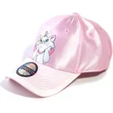 difuzed-curved-brim-marie-the-aristocats-disney-pink-adjustable-cap