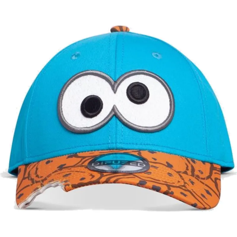 curva-snapback-marron-monstruo-las-galletas-barrio-sesamo-difuzed curva-snapback-marron-monstruo-las-galletas-barrio-sesamo-difuzed