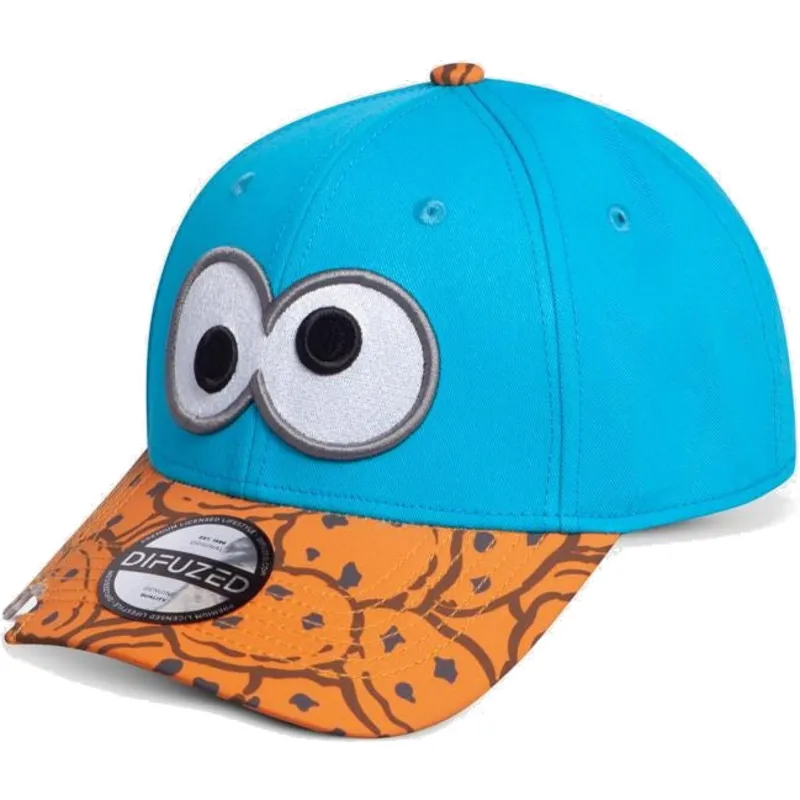 curva-snapback-marron-monstruo-las-galletas-barrio-sesamo-difuzed curva-snapback-marron-monstruo-las-galletas-barrio-sesamo-difuzed