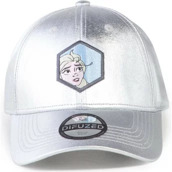Καπέλο Difuzed με καμπύλη άκρη Elsa Frozen 2 Disney Ασημένιο Ρυθμιζόμενο