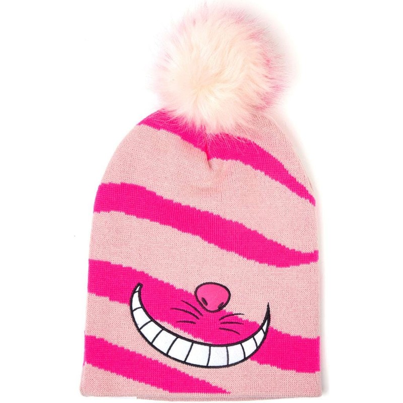 difuzed-cheshire-cat-alice-in-wonderland-pink-beanie-with-pompom