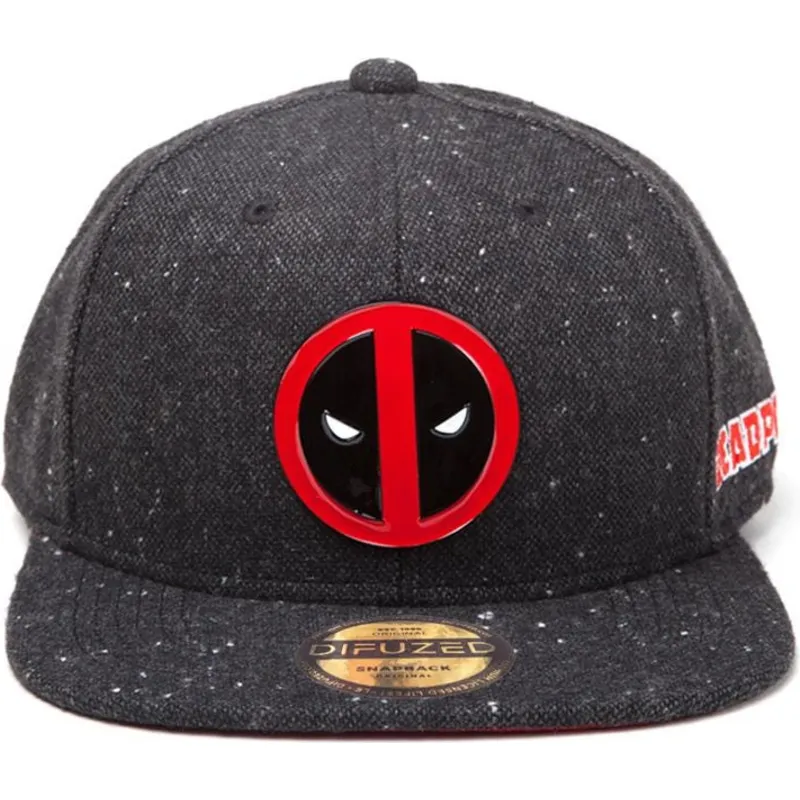snapback-deadpool-metal-badge-logo-marvel-comics-difuzed