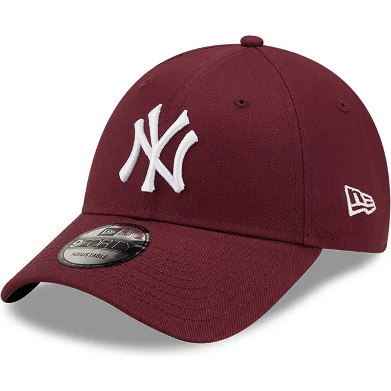 curva-granate-9forty-league-essential-new-york-yankees-mlb-new-era
