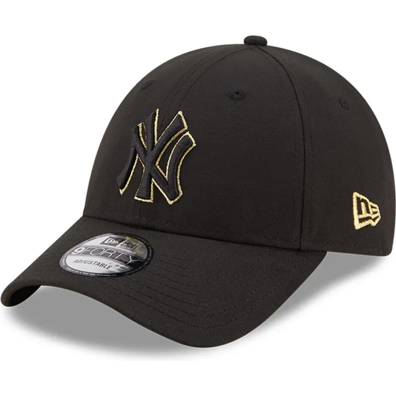 curva-9forty-black-and-gold-new-york-yankees-mlb-new-era