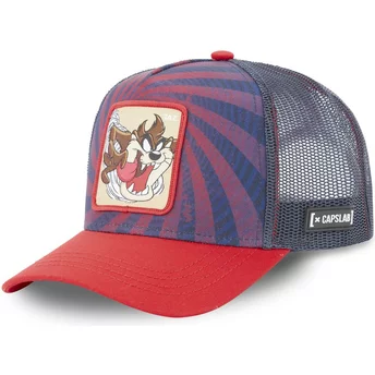 Καπέλο Τρακτέρα Capslab Tasmanian Devil LOO5 TAZ2 Looney Tunes Σκούρο Μπλε και Κόκκινο