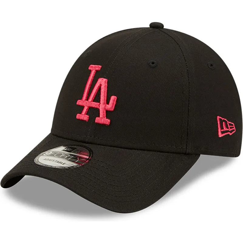 curva-rosa-9forty-league-essential-los-angeles-dodgers-mlb-new-era