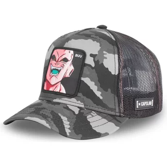 Όνομα προϊόντος: Καπέλο Φορτηγατζή Capslab Kid Buu BUU3C Dragon Ball σε Χακί και Μαύρο Χρώμα