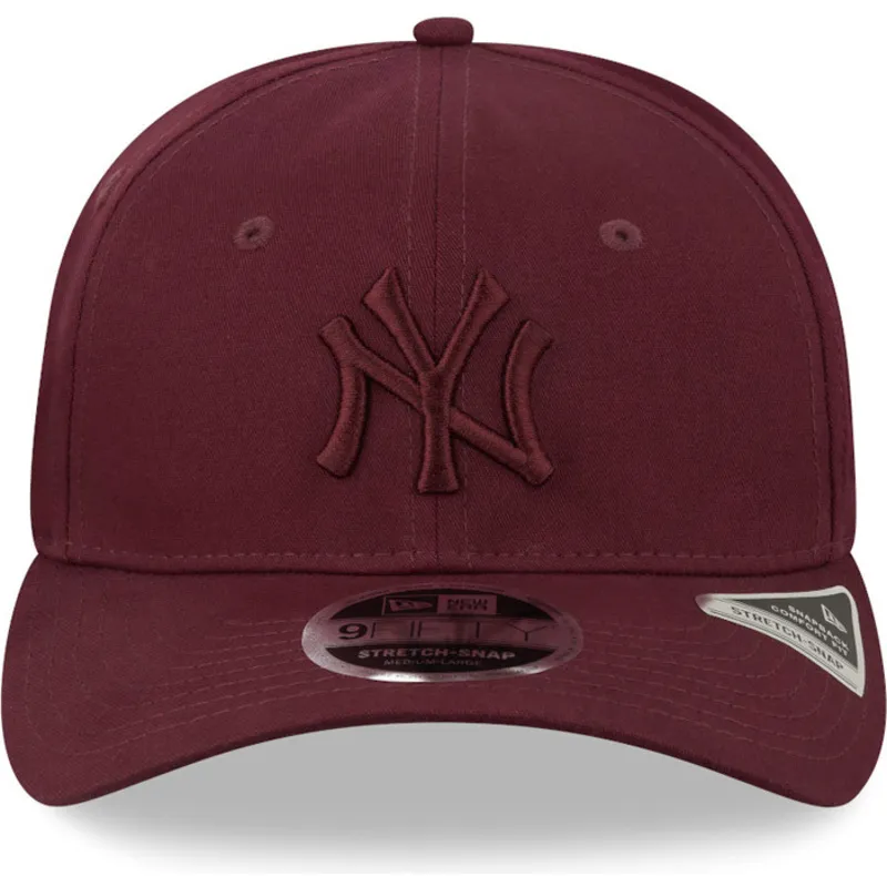 curva-snapback-granate-granate-9fifty-stretch-snap-new-york-yankees-mlb-new-era curva-snapback-granate-granate-9fifty-stretch-snap-new-york-yankees-mlb-new-era
