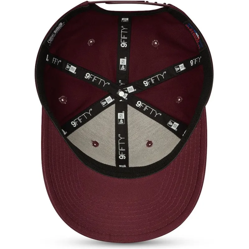 curva-snapback-granate-granate-9fifty-stretch-snap-new-york-yankees-mlb-new-era curva-snapback-granate-granate-9fifty-stretch-snap-new-york-yankees-mlb-new-era