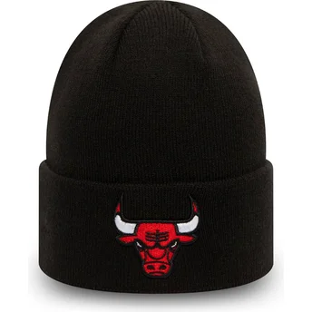 Μαύρος Σκούφος Essential Cuff των Chicago Bulls NBA από τη New Era