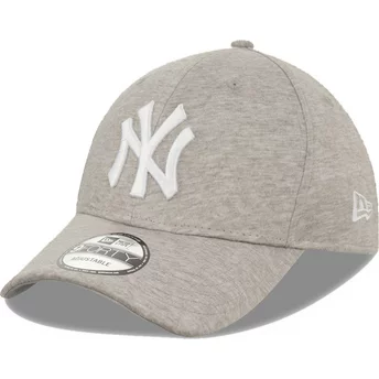 Νέα Εποχή Καμπυλωτό Περίγραμμα 9FORTY Jersey New York Yankees MLB Γκρι Ρυθμιζόμενο Καπέλο