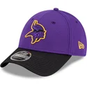 snapback-9forty-stretch-snap-sideline-road-minnesota-vikings-nfl-new-era