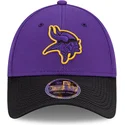 snapback-9forty-stretch-snap-sideline-road-minnesota-vikings-nfl-new-era