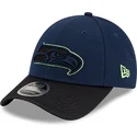 snapback-9forty-stretch-snap-sideline-road-seattle-seahawks-nfl-new-era