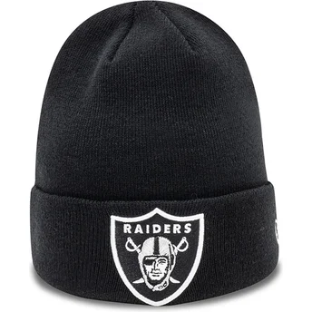 Μαύρο Σκουφάκι Essential Cuff των Las Vegas Raiders NFL της New Era