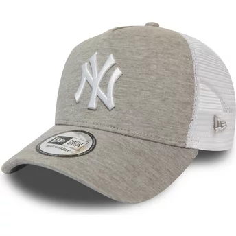 Νέα Εποχή Α Πλαίσιο Τζέρσεϊ Απαραίτητο New York Yankees MLB Γκρι και Λευκό Καπέλο Οδηγού Φορτηγού