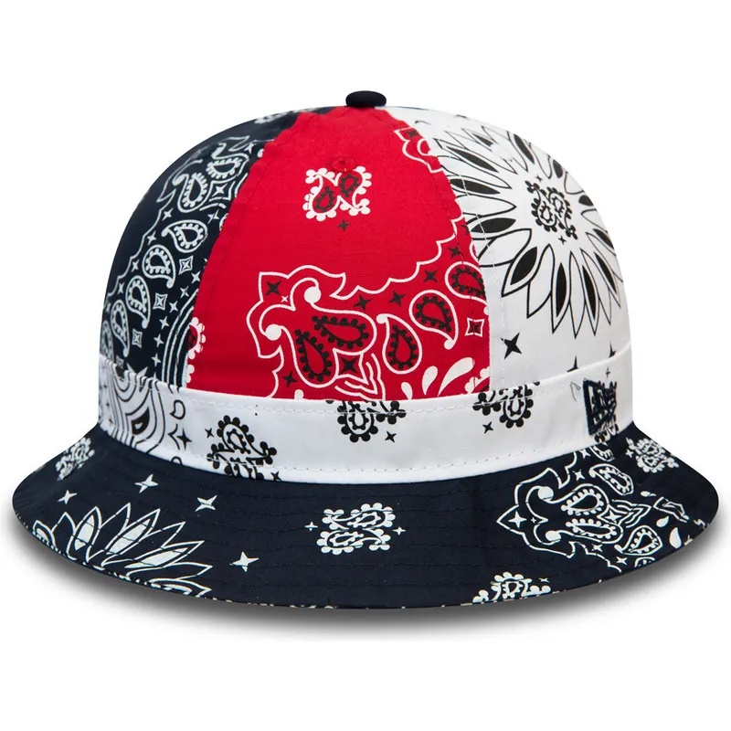 bucket-azul-marino-rojo-y-blanco-paisley-explorer-new-era bucket-azul-marino-rojo-y-blanco-paisley-explorer-new-era
