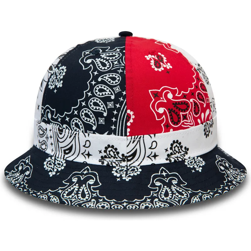 bucket-azul-marino-rojo-y-blanco-paisley-explorer-new-era bucket-azul-marino-rojo-y-blanco-paisley-explorer-new-era