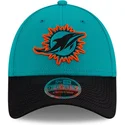 snapback-9forty-stretch-snap-sideline-road-miami-dolphins-nfl-new-era