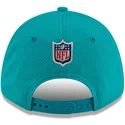 snapback-9forty-stretch-snap-sideline-road-miami-dolphins-nfl-new-era