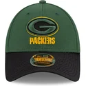 snapback-9forty-stretch-snap-sideline-road-green-bay-packers-nfl-new-era
