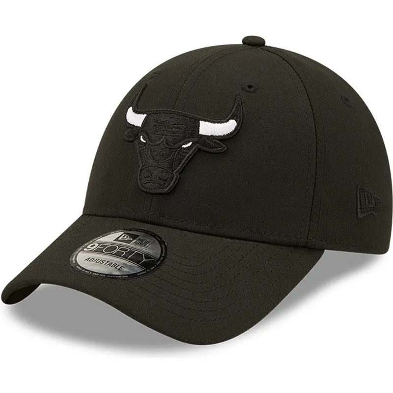 curva-snapback-9forty-black-base-chicago-bulls-nba-new-era