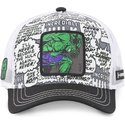 capslab-hulk-hul1-marvel-comics-white-and-black-trucker-hat