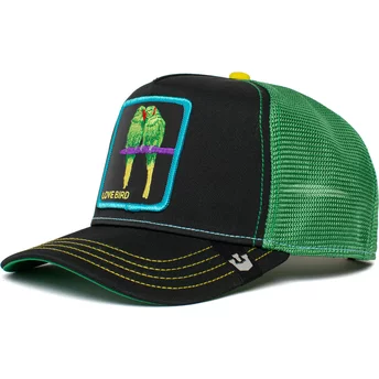 Καπέλο Φορτηγατζή Goorin Bros. Love Bird Twitterpated The Farm Μαύρο και Πράσινο