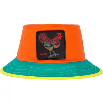 Καπέλο Κουβάς Goorin Bros. Πετεινός Gallo De La Playa The Farm σε Πορτοκαλί, Μπλε και Κίτρινο χρώμα