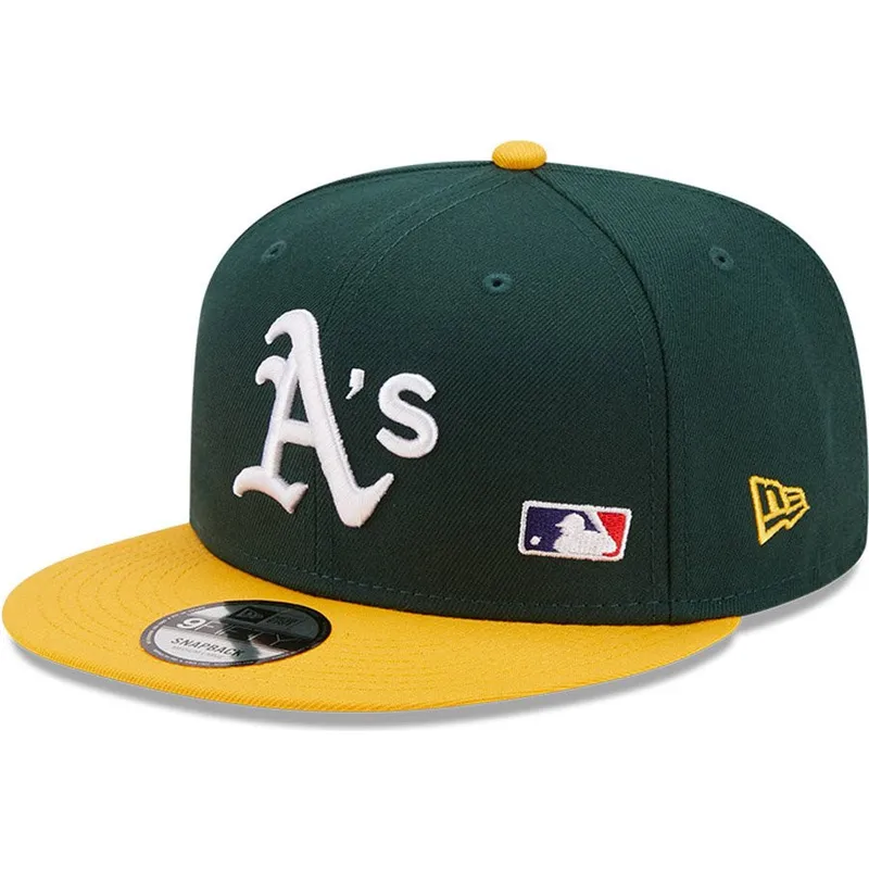 plana-snapback-9fifty-team-arch-oakland-athletics-mlb-new-era