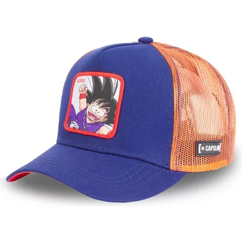 Καπέλο Φορτηγατζή Capslab Son Goku DB2 GOK Dragon Ball Μπλε και Πορτοκαλί