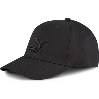 Καπέλο Puma με Καμπυλωτή Πλευρά, Μαύρο Λογότυπο Classics Archive, Μαύρο, Ρυθμιζόμενο
