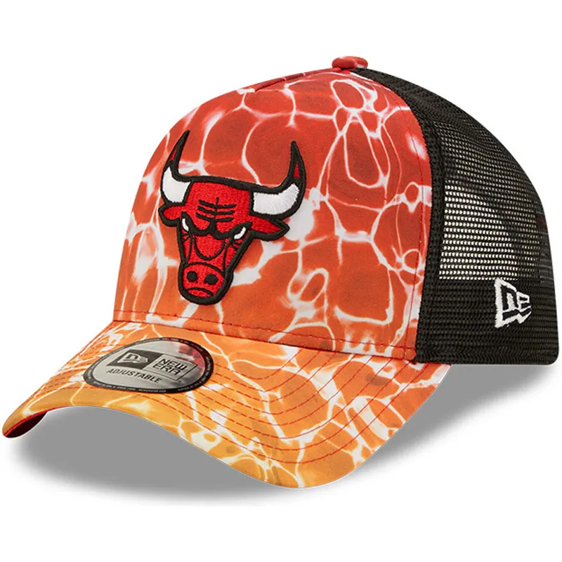 curva-snapback-a-frame-summer-city-chicago-bulls-nba-new-era
