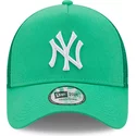 new-era-a-frame-tonal-mesh-new-york-yankees-mlb-green-trucker-hat