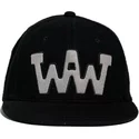 wheels-and-waves-flat-brim-waw-ww29-black-snapback-cap