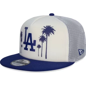 Καπέλο Νέας Εποχής Επίπεδης Μπριζόλας 9FIFTY All Star Game Los Angeles Dodgers MLB Λευκό και Μπλε Snapback Trucker
