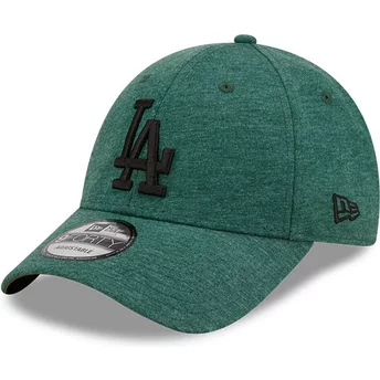 Νέα Εποχή Καμπυλωτό Περίγραμμα Μαύρο Λογότυπο 9FORTY Φανέλα Απαραίτητη Λος Άντζελες Ντότζερς MLB Πράσινο Ρυθμιζόμενο Καπέλο