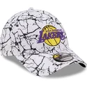 9forty-marble-los-angeles-lakers-nba-new-era