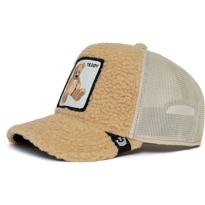 curva-snapback-de-borreguillo-oso-peluche-teddy-first-best-friend-the-farm-the-farm-goorin-bros